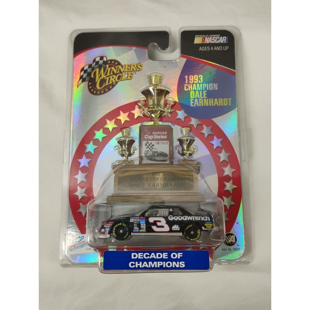 Winners Circle DALE EARNHARDT Decade of Champions 1993 Champion 1:64 Diecast NOS